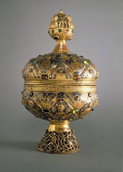 Ciborium, made in Limoges by G. Alpais for the Abbey at Montmajour by Unbekannt