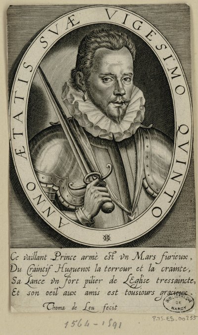 Claude de Lorraine, Knight of Aumale by Unbekannter Künstler
