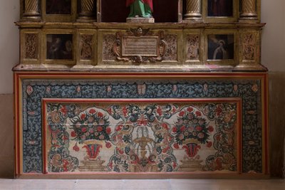 Collegiate Church. Interior. North Aisle. Altar. Antependium. 18th Century by Unbekannt