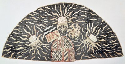 Cope of black velvet with applied embroidery bearing the arms of the Duke of Burgundy, southern Netherlands, c.1476 by Unbekannt