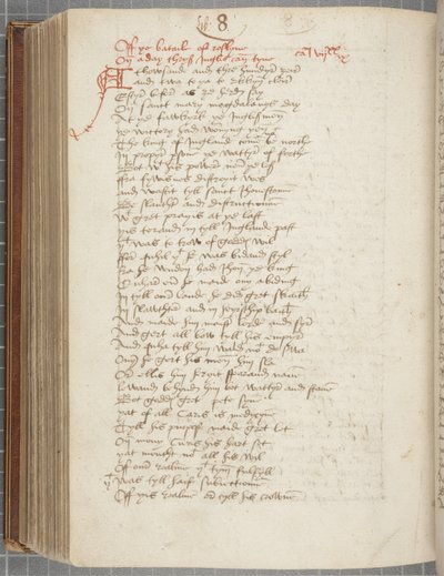 Copy of the Chronicle Andrew of Wyntoun, Fol 325 verso, c.1550 by Unbekannt