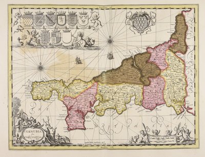 Cornubia or Cornwall by Unbekannter Künstler