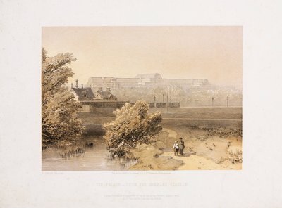 The Crystal Palace from Anerley Station, c. 1855 by Unbekannt