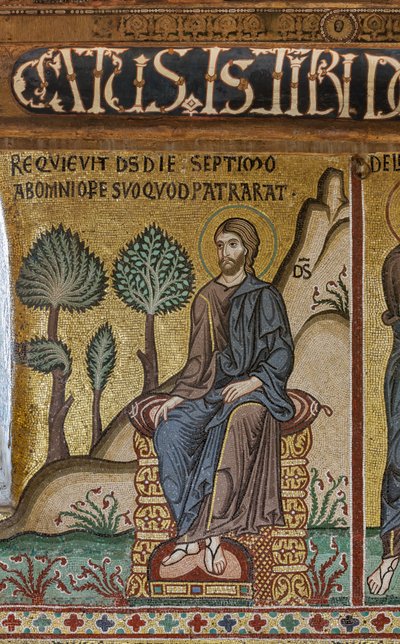 Cycle of Mosaics on the Old Testament, Cycle of the Creation: 