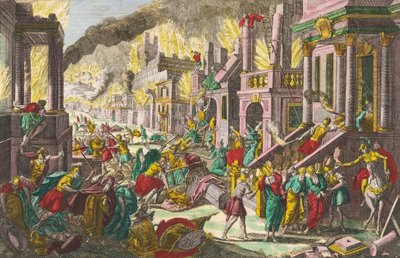 Destruction of Jerusalem by Nebuchadnezzar II by Alec Hunter