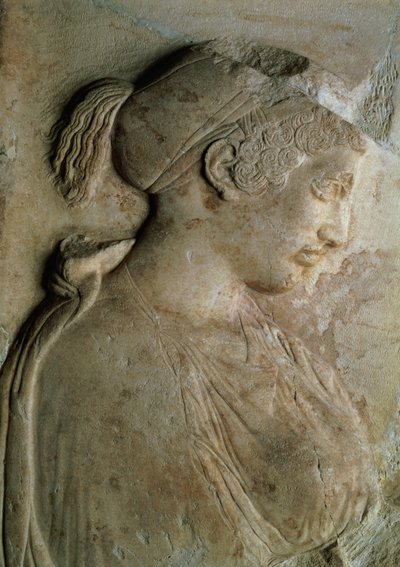 Detail from the Stela of Philis, from Thasos by Unbekannt