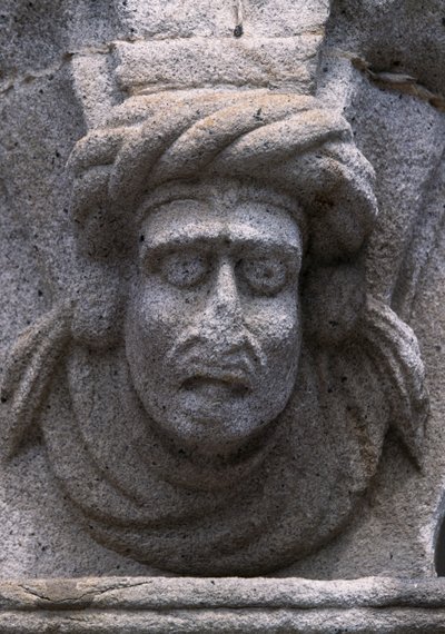 Detail of a Frieze on a Historic Building in Republic Square, Viana Do Castelo, Portugal by Benjamin Baud