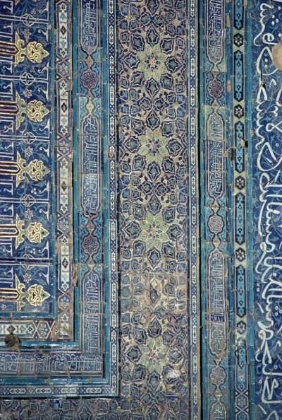 Detail of archway decoration, Palace of Ak-Sarai (White Palace) late 14th century by Unbekannt