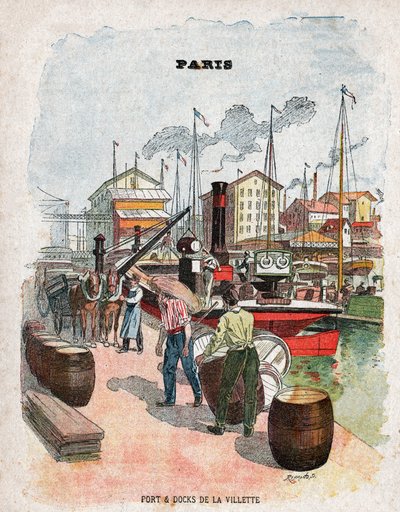Docks of La Villette by Nicolas Liez