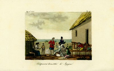 Domestic Occupations of the Chamorro Women of Agana, Guam by Unbekannt