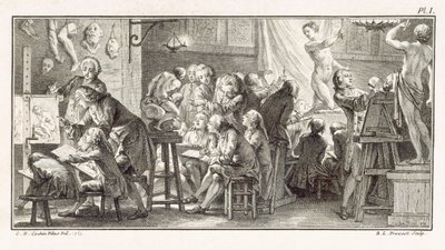 Drawing Class, illustration from 