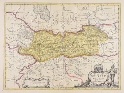 First Part of the Duchy of Guelders, Which is Nijmegen, by Barthold Wicheringe by Unbekannter Künstler