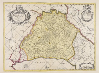 Duchy of Guelders, Fourth Part, Arnhem or Veluwe by Unbekannter Künstler