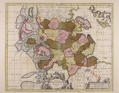 Southern Part of the Duchy of Schleswig by Unbekannter Künstler
