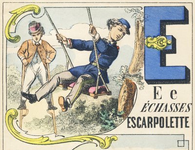 E: Stilts, Swing - Games Alphabet by Unbekannt