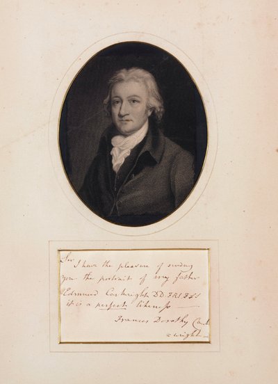 Edmund (Edmond) Cartwright, British textiles pioneer by Unbekannt