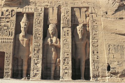 Nubian monuments at Abu Simbel (UNESCO World Heritage List) by William M. Timlin
