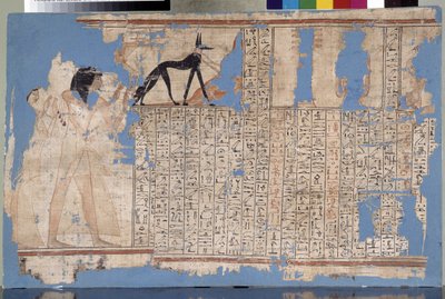 Egypt: Papyrus of the 19th dynasty in the name of Praemheb by Unbekannter Künstler