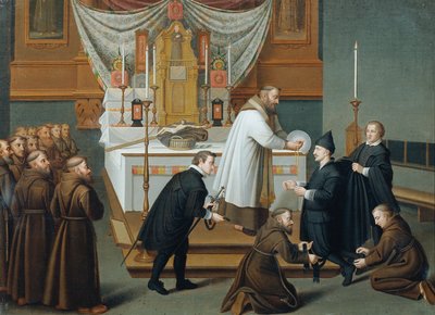 A Member of the House of Este Leaving an Order by Unbekannter Künstler