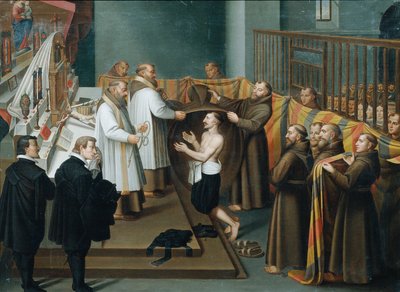 A Member of the House of Este Joining an Order by Unbekannter Künstler