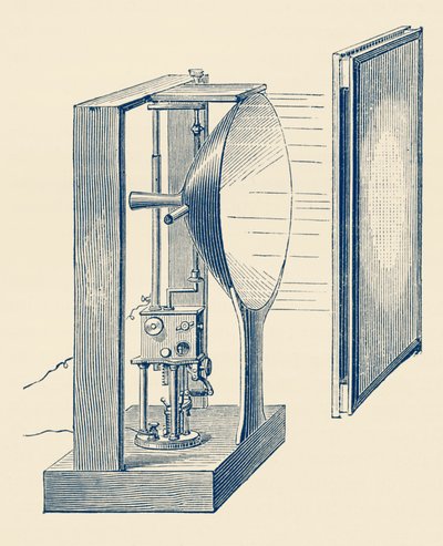 Electric stage light used in Meyerbeer