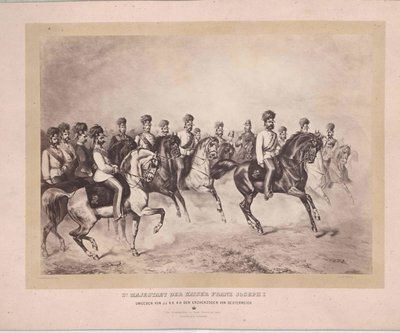 Emperor of Austria Franz Joseph I by Unbekannter Künstler