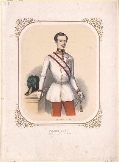 Emperor of Austria Franz Joseph I by Unbekannter Künstler
