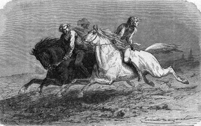 Escape of Frederic de Trenck from the fortress of Glatz in Poland (1746) by Unbekannter Künstler