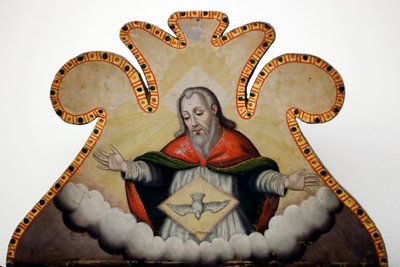 Evora Museum. Jesus and Holy Spirit. Portugal. by Benjamin Baud
