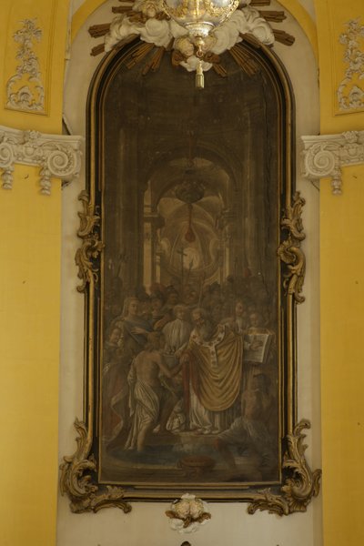 Church of Saint James, Painting by Jean Girardet in the Choir, Luneville by Unbekannt