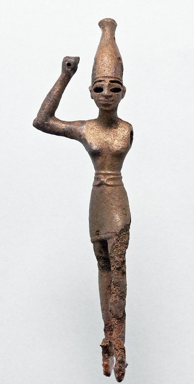Figurine of the God Baal, Megiddo by Unbekannt