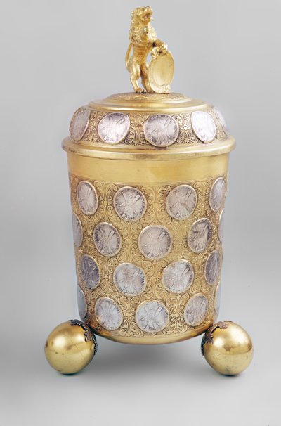 Flagon, Augsburg, Decorated with Coins by Unbekannt