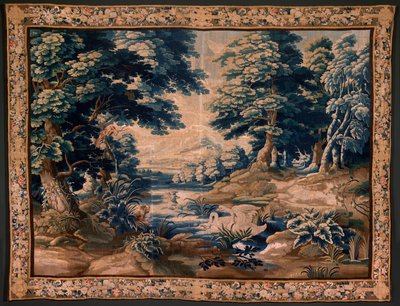 Flemish tapestry. So-called Verdure. Atelier of Oudenaarde. 340x451cm. Inv 00020 by Alec Hunter