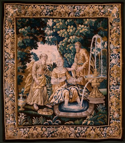 Suzanna and the Elder (Flemish Tapestry) by Alec Hunter