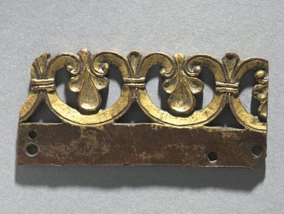 Fragment of an Ornamental Crest from a Reliquary Shrine, c.1165-1180 by Unbekannt