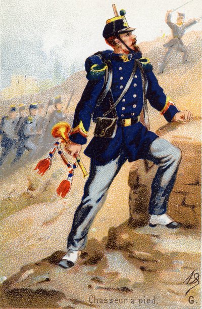 G: Foot Hunter. Engraving in 