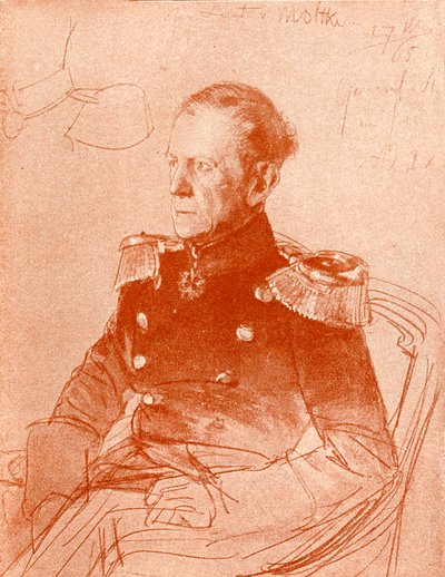 General Chief of Staff Count Helmut von Moltke by Unbekannter Künstler