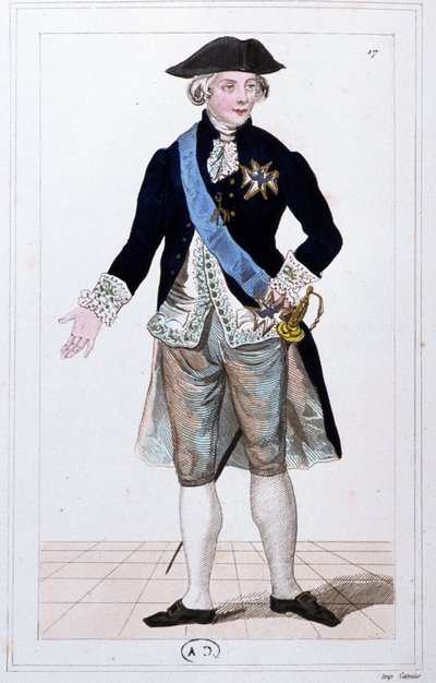 General Lafayette Commander of the National Guard, c. 1810 by Unbekannter Künstler