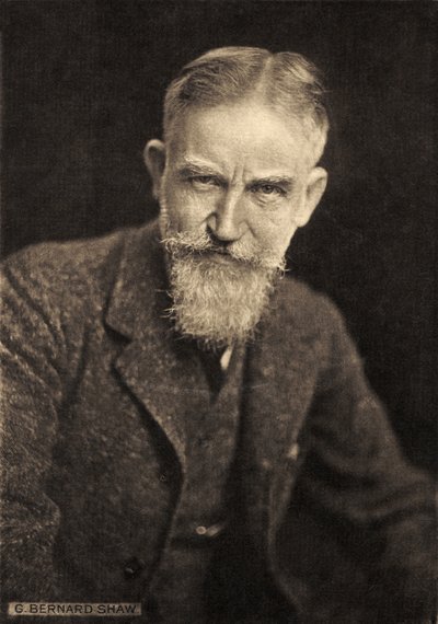 George Bernard Shaw by Unbekannter Künstler
