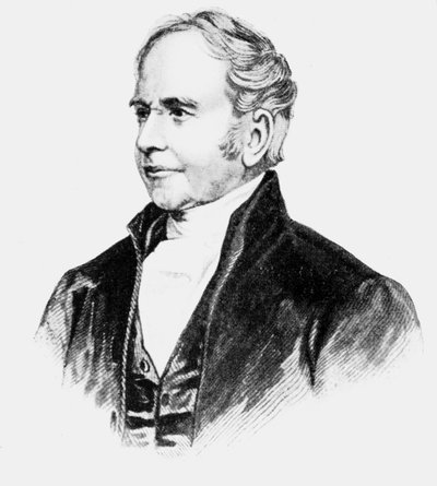 George Bradshaw, British originator of railway guides, c 1850s by Unbekannt