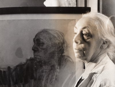 German Painter, Graphic Artist and Sculptor Kaethe Kollwitz, Germany around 1940 by Unbekannter Künstler