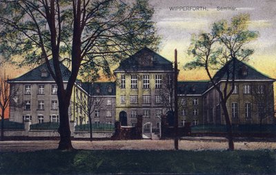 Germany, Wipperfurth: exterior view of the 