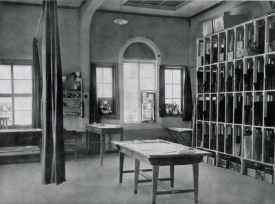 Glass Painting Studio, from the Workshops of the Bauhaus, Weimar by Unbekannt