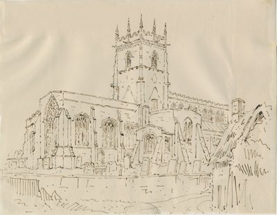 Gnosall Church by Unbekannt
