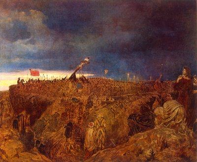 Golgotha (The Crucifixion of Christ). 1869. painted by Ilya Repine by Unbekannter Künstler