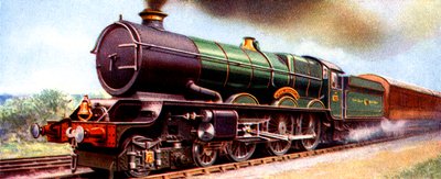 Great Western Railway Train - King George V by Unbekannter Künstler
