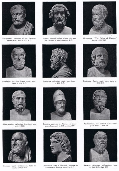 Greats from Greek History, illustration from 