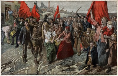 Strike in the North of France by Nicolas Liez