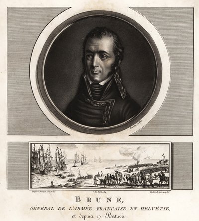 Guillaume Brune, General of the French Army in Helvetia by Unbekannt