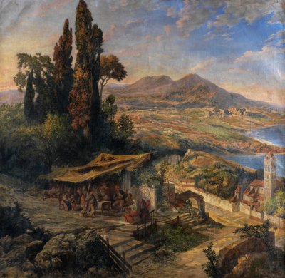 Gulf of Naples by Unbekannter Künstler